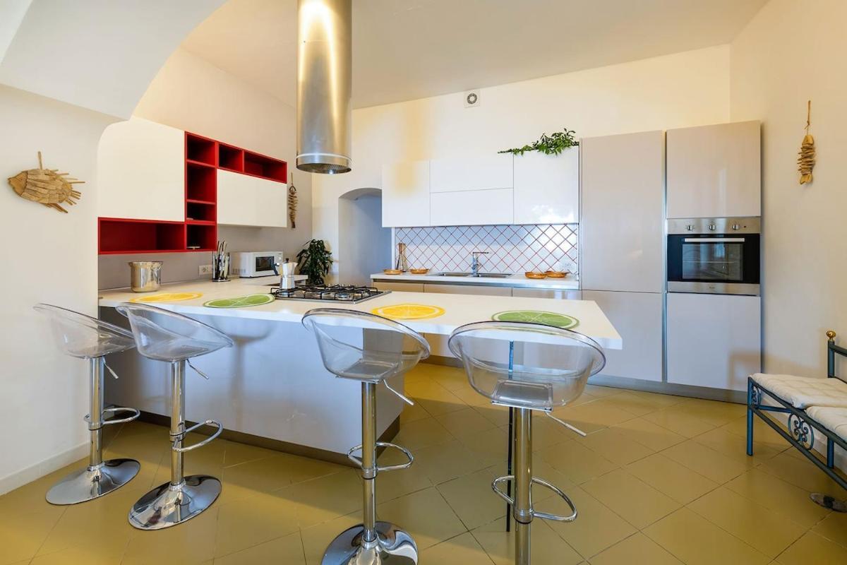 Villa Marinella Close To The Sea With Private Pool Nerano Esterno foto