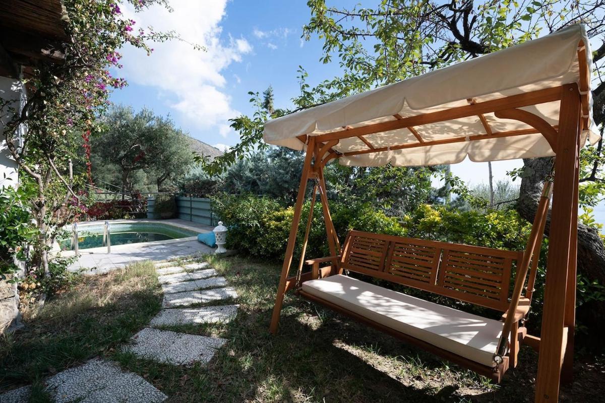 Villa Marinella Close To The Sea With Private Pool Nerano Esterno foto
